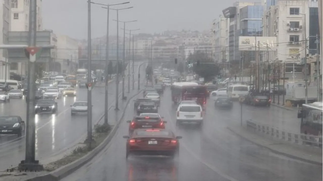 تقلبات جوية.. تفاصيل حالة الطقس في الأردن خلال الأيام الأربعة المقبلة